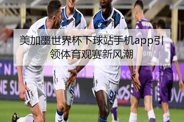 美加墨世界杯下球站手机app引领体育观赛新风潮